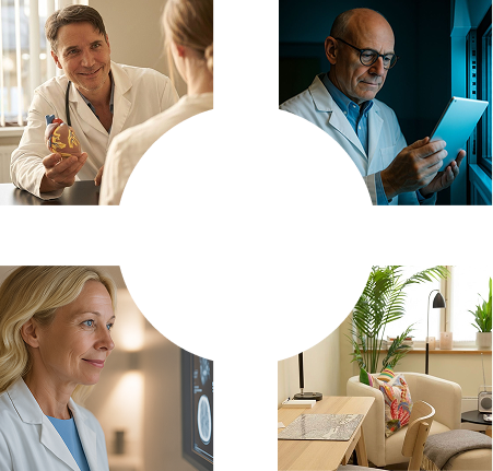 Executive Health, specialist expertise, advanced diagnostics, clear results, calm environment